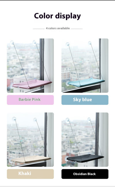 Hamaca Colgante para Gatos con Ventosas - Nido Solar para Ventana - Image 15