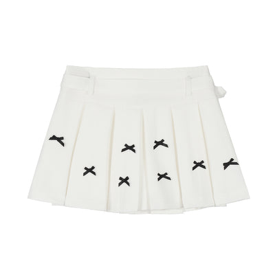 Falda Estilo Universitario con Moño Versátil para Mujer - Image 13