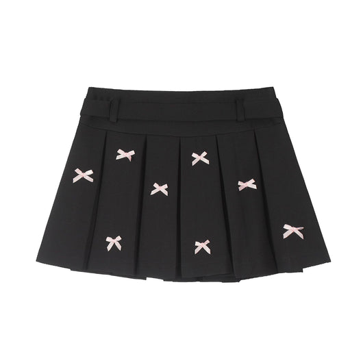 Falda Estilo Universitario con Moño Versátil para Mujer - Image 17