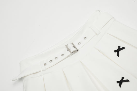 Falda Estilo Universitario con Moño Versátil para Mujer - Image 25