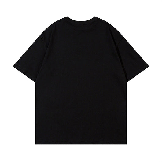 Camiseta Estampada con Letras Americanas para Hombre - Image 19
