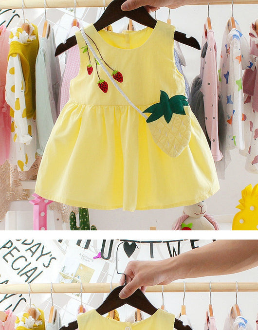 Vestido Verano para Bebé Niña 1-3 Años con Tirantes Ajustables - Image 10