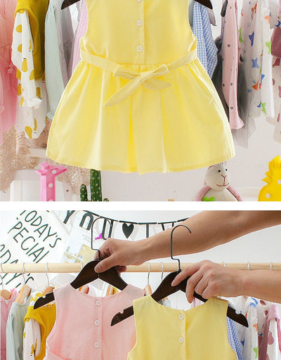 Vestido Verano para Bebé Niña 1-3 Años con Tirantes Ajustables - Image 12