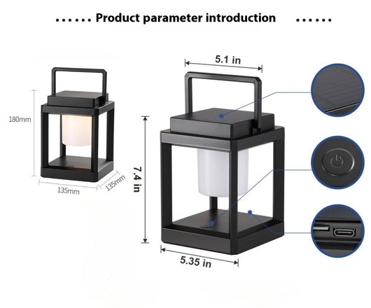 Linterna LED Recargable USB con Luz Ambiental Multifuncional - Image 24