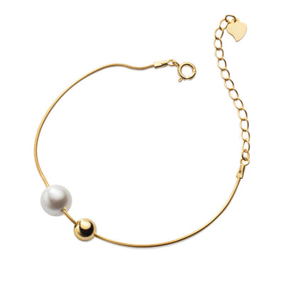 Pulsera de Perlas Sintéticas en Plata S925 - Diseño Minimalista para Mujer - Image 6