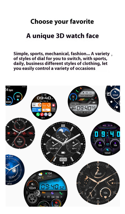 Reloj Inteligente con Monitor de Frecuencia Cardíaca y Sueño - Image 18