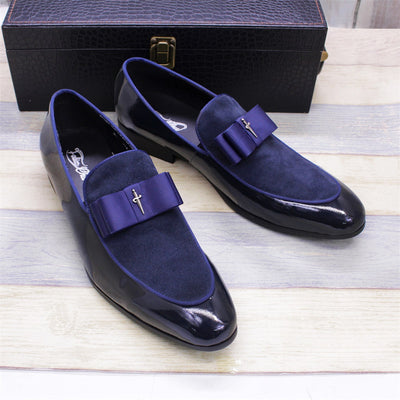Zapatos de Cuero Mixto para Hombre - Acabado Mate y Brillante - Image 34