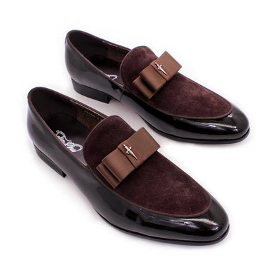 Zapatos de Cuero Mixto para Hombre - Acabado Mate y Brillante - Image 41