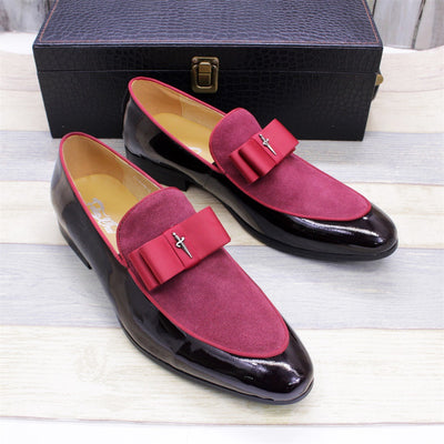 Zapatos de Cuero Mixto para Hombre - Acabado Mate y Brillante - Image 43