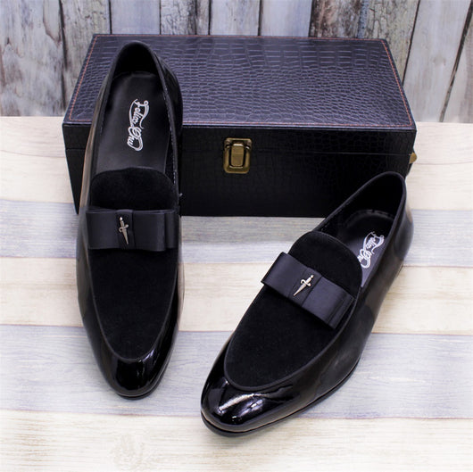 Zapatos de Cuero Mixto para Hombre - Acabado Mate y Brillante - Image 47