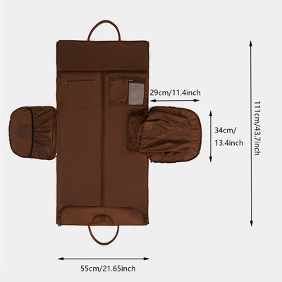 Bolsa de Viaje Portátil en Cuero PU - Organizador de Prendas Premium - Image 10