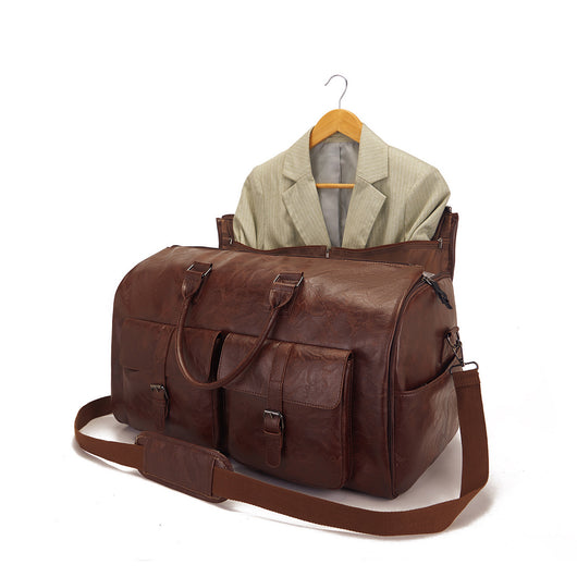Bolsa de Viaje Portátil en Cuero PU - Organizador de Prendas Premium - Image 13