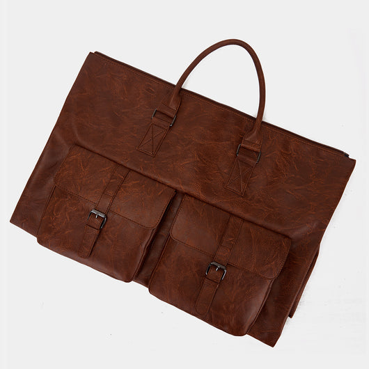 Bolsa de Viaje Portátil en Cuero PU - Organizador de Prendas Premium - Image 26
