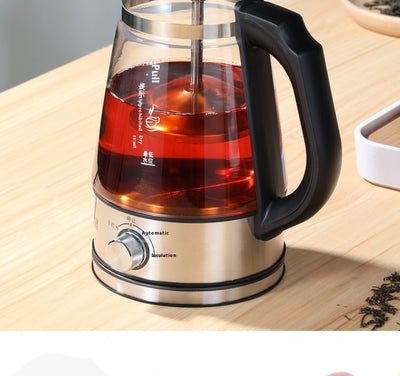 Hervidor Eléctrico de Vapor 110V con Tetera de Cristal y Spray Negro - Image 28