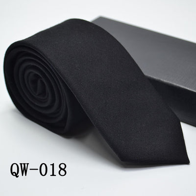 Corbata Angosta de Lana Elegante para Hombre - Image 36