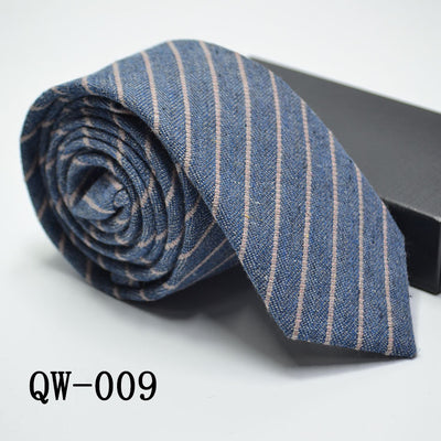 Corbata Angosta de Lana Elegante para Hombre - Image 38