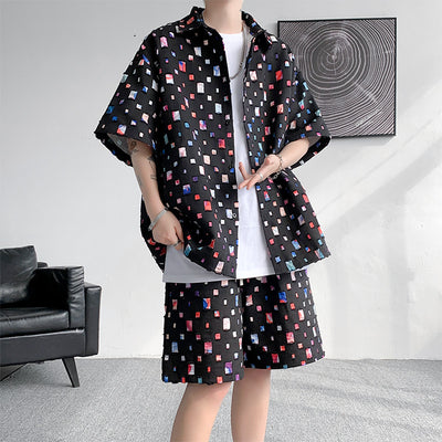 Conjunto de Verano Camisa y Shorts a Cuadros - Image 15