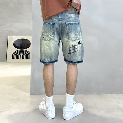 Pantalón Vaquero Personalizado con Bordado de Cinco Puntas - Image 14