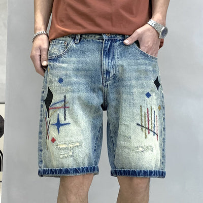 Pantalón Vaquero Personalizado con Bordado de Cinco Puntas - Image 18