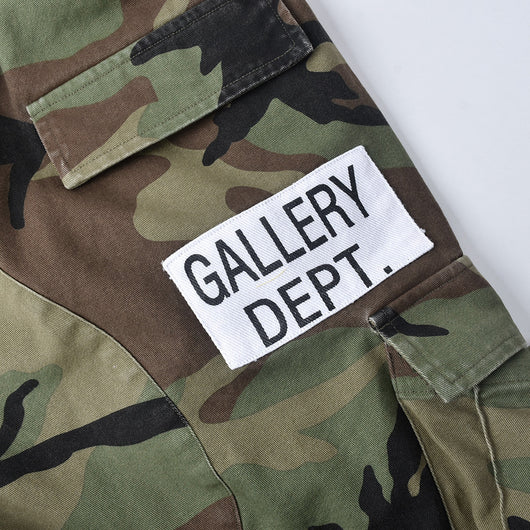 Shorts Casuales Camuflado con Bolsillos Múltiples para Mujer - Image 19