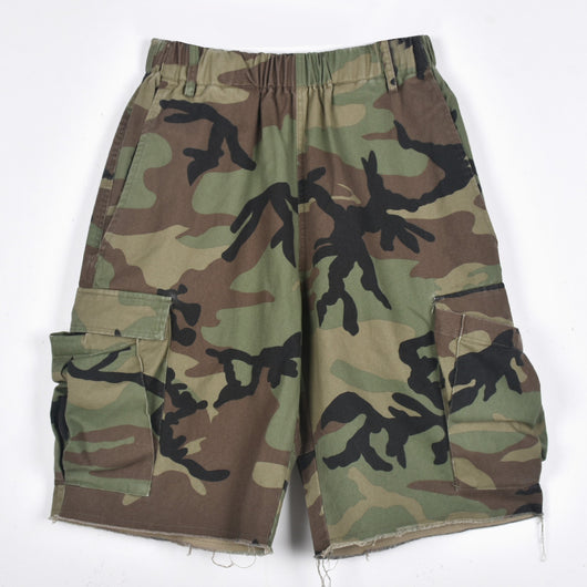 Shorts Casuales Camuflado con Bolsillos Múltiples para Mujer - Image 20