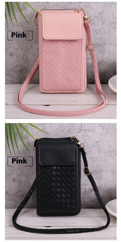 Bolso para Celular Clásico Rombo Lujo Ligero - Multiuso - Image 8