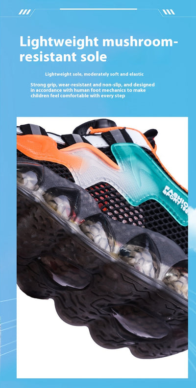 Tenis Deportivos Transpirables para Niños con Malla Hueca y Suela Flexible - Image 23