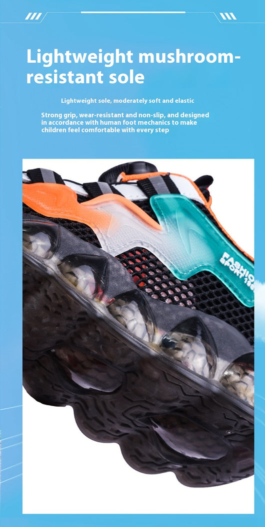 Tenis Deportivos Transpirables para Niños con Malla Hueca y Suela Flexible - Image 23