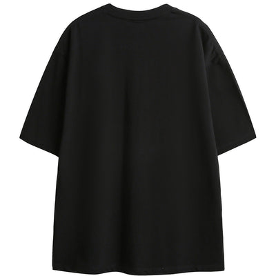 Camiseta Estampada Jiugongge de Manga Corta para Hombre - Image 36
