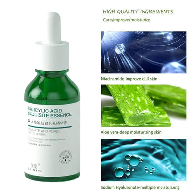 Sérum Salicílico Reductor de Poros - Elimina Puntos Negros y Repara Marcas de Acné - Image 37