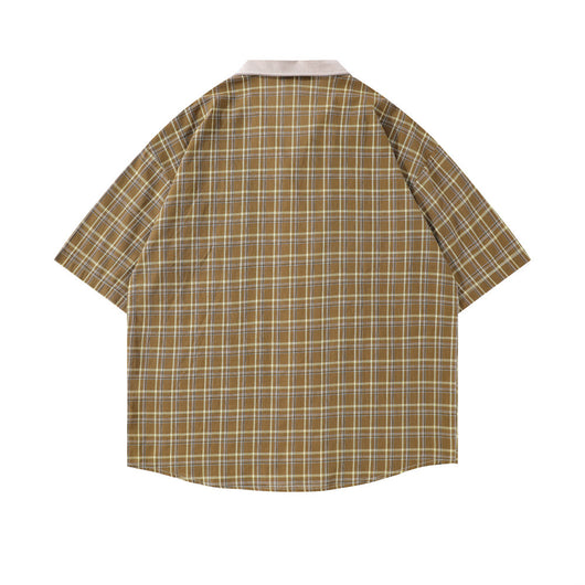Camisa de Cuadros Manga Corta para Hombre - Image 21