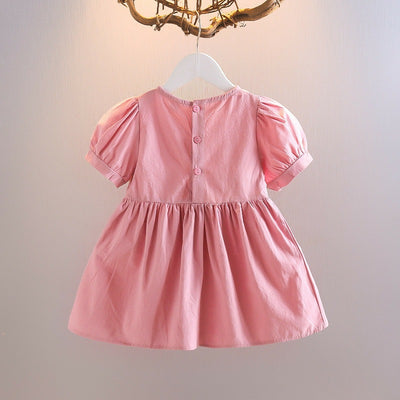 Vestido Princesa Coreano de Dos Piezas con Mangas Abullonadas - Image 27
