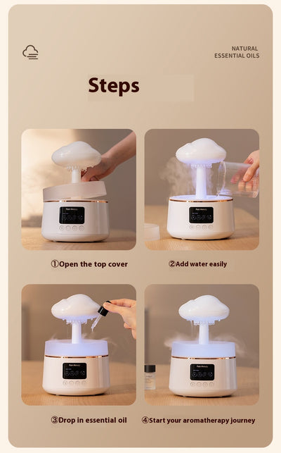 Lámpara Humidificadora de Atmósfera Arcoíris - Image 17