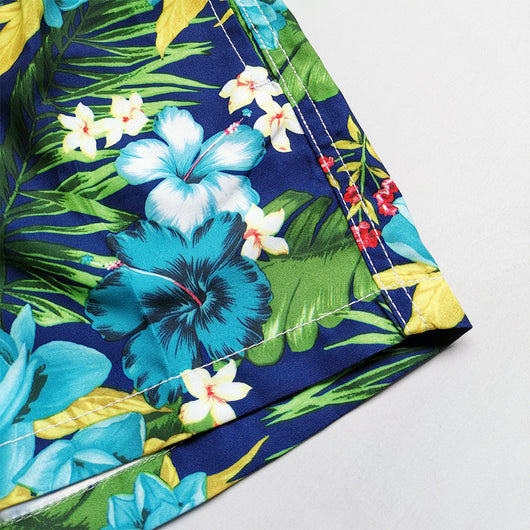 Shorts de Playa Estampados de Tres Puntos para Hombre - Image 17