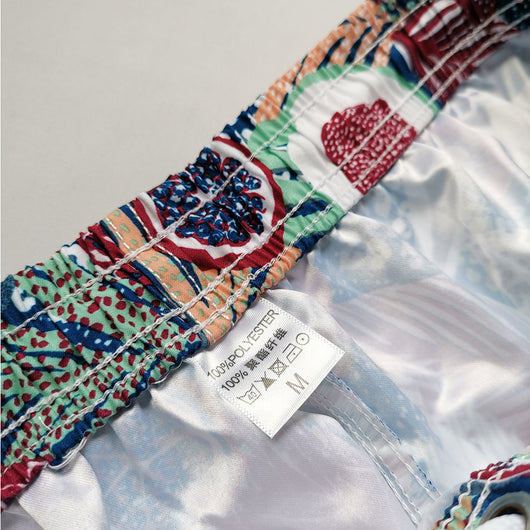 Shorts de Playa Estampados de Tres Puntos para Hombre - Image 22