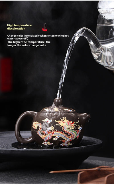 Tetera Kung Fu de Cerámica con Activación por Agua - Image 17