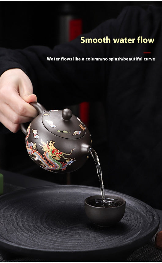 Tetera Kung Fu de Cerámica con Activación por Agua - Image 18