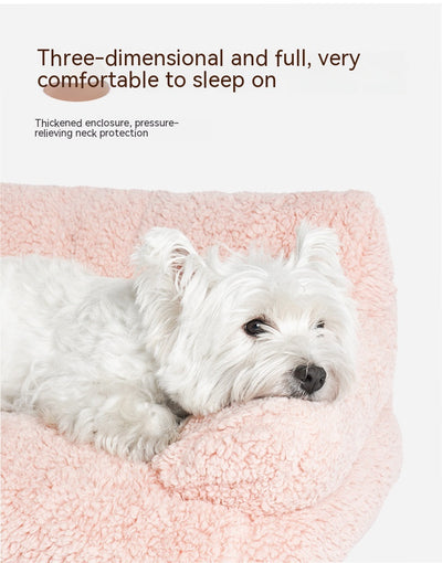 Nido Cama Extraíble y Lavable para Gatos y Perros - Diseño Multicolor en Algodón Velvet - Image 10