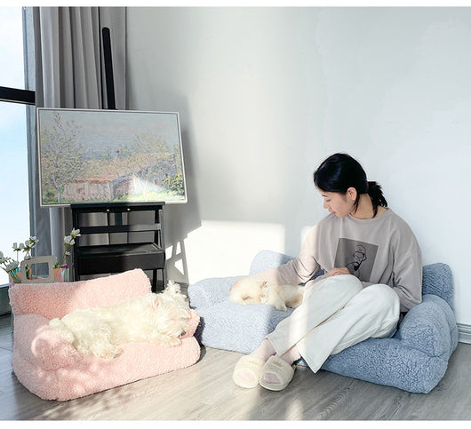 Nido Cama Extraíble y Lavable para Gatos y Perros - Diseño Multicolor en Algodón Velvet - Image 12