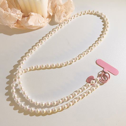 Correa Crossbody para Celular con Cadena de Perlas - Soporte Universal - Image 11