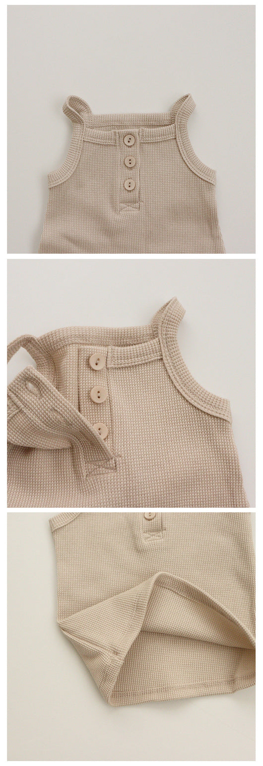 Conjunto de Camiseta y Calzón Infantil sin Mangas para Verano - Image 11
