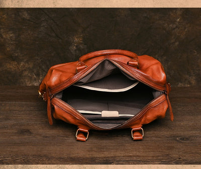 Bolso de Cuero Genuino con Correa Ajustable y Gran Capacidad - Image 14