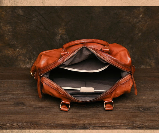 Bolso de Cuero Genuino con Correa Ajustable y Gran Capacidad - Image 14