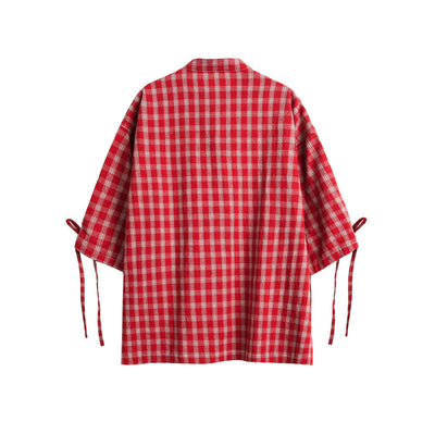 Camisa de Cuadros Manga Corta para Hombre - Image 24