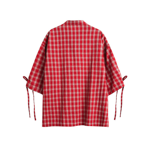Camisa de Cuadros Manga Corta para Hombre - Image 24