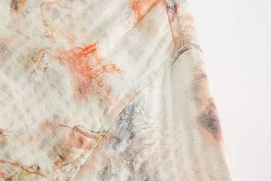 Camisa Teñida a Mano de Manga Corta Unisex - Image 34