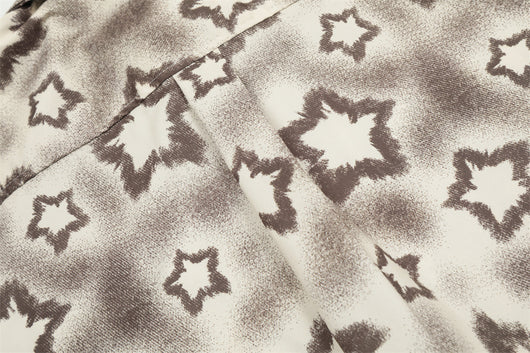 Camisa Suelta Hombre Estampado Estrella de Cinco Puntas - Image 23