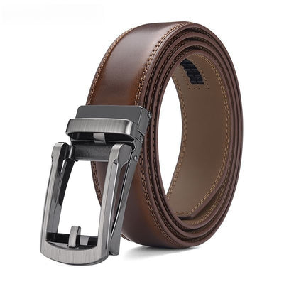Cinturón de Cuero Genuino para Hombre con Hebilla Automática - Image 16