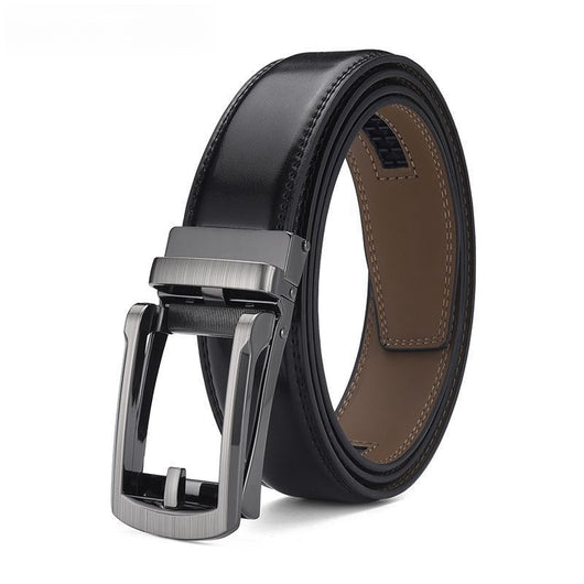 Cinturón de Cuero Genuino para Hombre con Hebilla Automática - Image 18