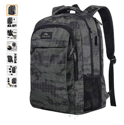 Mochila Portacomputadora Recargable para Viajes y Trabajo - Image 13